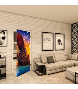 Ganzglastür - Fotoprint Model 176 für ein modernes Zuhause