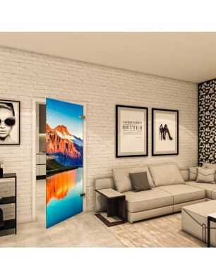 Ganzglastür - Fotoprint Model 179 für ein modernes Zuhause