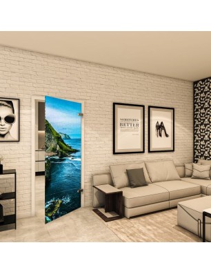 Ganzglastür - Fotoprint Model 197 für ein modernes Zuhause