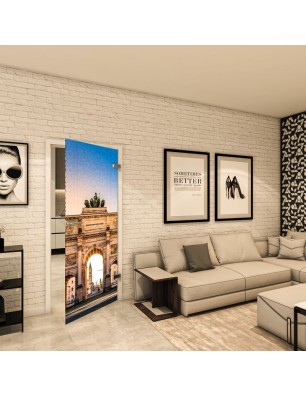 Ganzglastür - Fotoprint Model 212 für ein modernes Zuhause