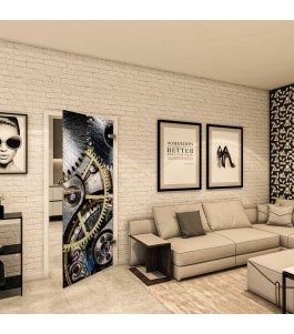 Ganzglastür - Fotoprint Model 215 für ein modernes Zuhause