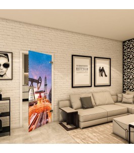 Ganzglastür - Fotoprint Model 219 für ein modernes Zuhause