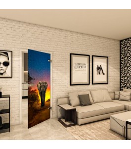 Ganzglastür - Fotoprint Model 226 für ein modernes Zuhause