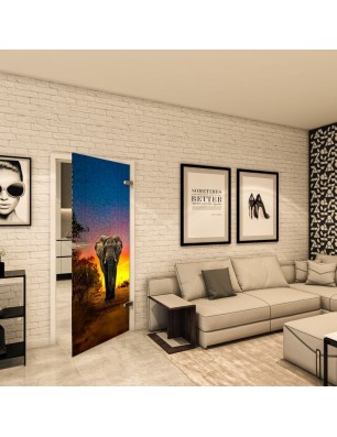 Ganzglastür - Fotoprint Model 226 für ein modernes Zuhause