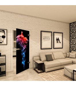 Ganzglastür - Fotoprint Model 235 für ein modernes Zuhause