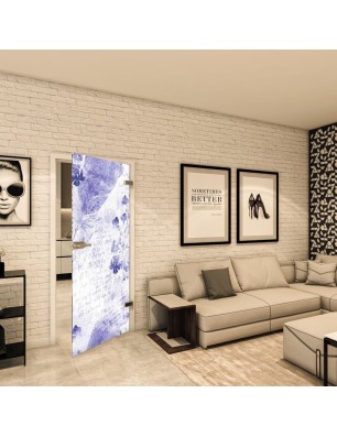 Ganzglastür - Fotoprint Model 257 für ein modernes Zuhause