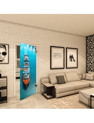 Ganzglastür - Fotoprint Model 259 für ein modernes Zuhause
