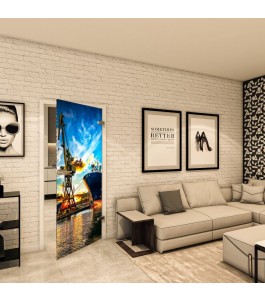 Ganzglastür - Fotoprint Model 262 für ein modernes Zuhause