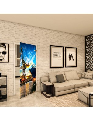 Ganzglastür - Fotoprint Model 262 für ein modernes Zuhause