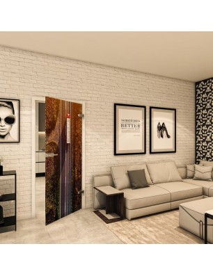 Ganzglastür - Fotoprint Model 265 für ein modernes Zuhause