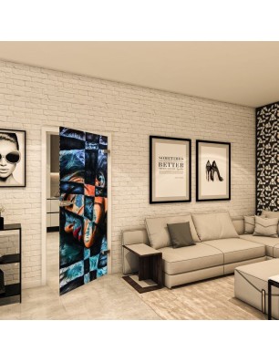 Ganzglastür - Fotoprint Model 269 für ein modernes Zuhause