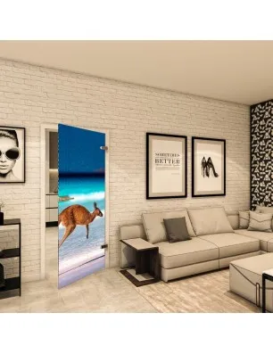 Ganzglastür - Fotoprint Model 291 für ein modernes Zuhause