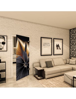 Ganzglastür - Fotoprint Model 302 für ein modernes Zuhause