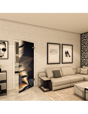 Ganzglastür - Fotoprint Model 304 für ein modernes Zuhause