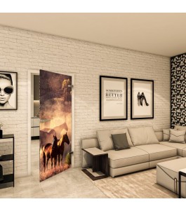 Ganzglastür - Fotoprint Model 316 für ein modernes Zuhause
