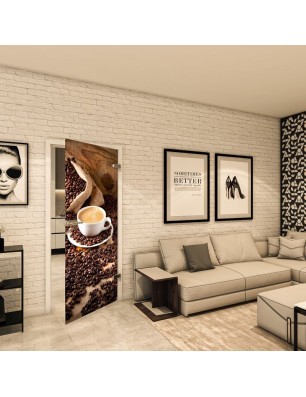 Ganzglastür - Fotoprint Model 318 für ein modernes Zuhause