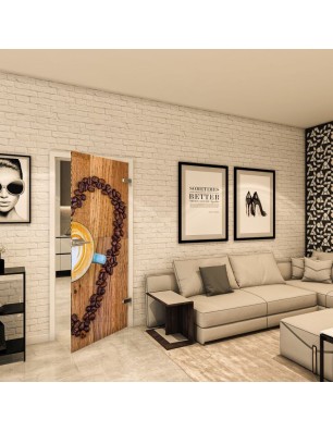 Ganzglastür - Fotoprint Model 319 für ein modernes Zuhause