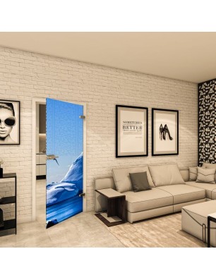 Ganzglastür - Fotoprint Model 331 für ein modernes Zuhause