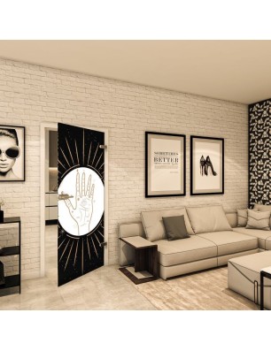 Ganzglastür - Fotoprint Model 343 für ein modernes Zuhause