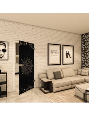 Ganzglastür - Fotoprint Model 344 für ein modernes Zuhause