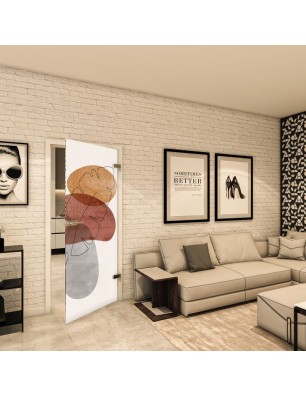 Ganzglastür - Fotoprint Model 347 für ein modernes Zuhause