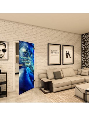Ganzglastür - Fotoprint Model 351 für ein modernes Zuhause