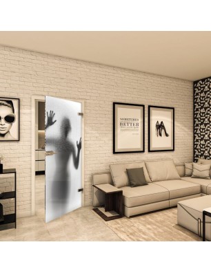 Ganzglastür - Fotoprint Model 355 für ein modernes Zuhause
