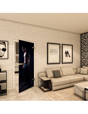 Ganzglastür - Fotoprint Model 358 für ein modernes Zuhause