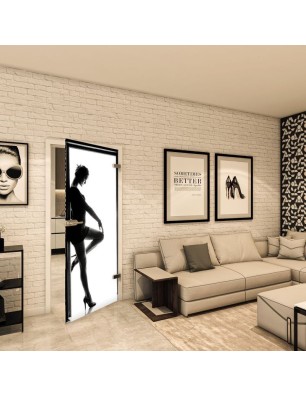 Ganzglastür - Fotoprint Model 359 für ein modernes Zuhause