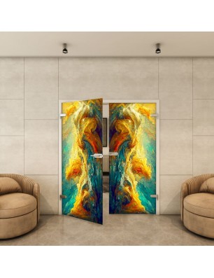 Ganzglastür - Fotoprint Model 9 für ein modernes Zuhause