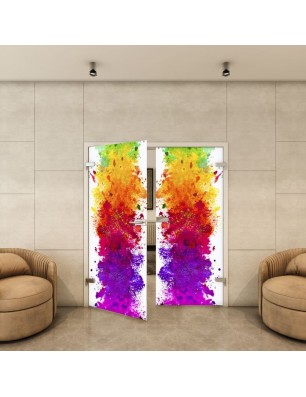 Ganzglastür - Fotoprint Model 17 für ein modernes Zuhause