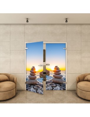 Ganzglastür - Fotoprint Model 36 für ein modernes Zuhause