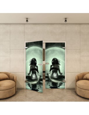Ganzglastür - Fotoprint Model 38 für ein modernes Zuhause