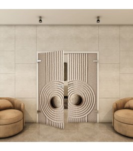 Ganzglastür - Fotoprint Model 39 für ein modernes Zuhause