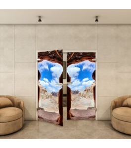 Ganzglastür - Fotoprint Model 45 für ein modernes Zuhause
