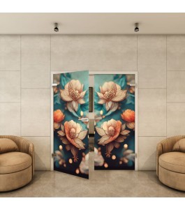 Ganzglastür - Fotoprint Model 55 für ein modernes Zuhause
