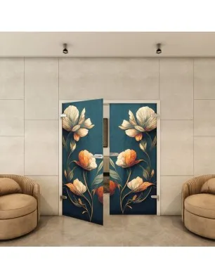 Ganzglastür - Fotoprint Model 56 für ein modernes Zuhause