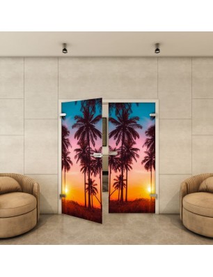 Ganzglastür - Fotoprint Model 63 für ein modernes Zuhause