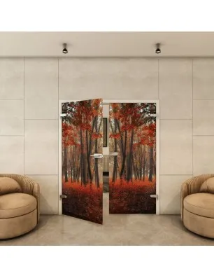 Ganzglastür - Fotoprint Model 67 für ein modernes Zuhause