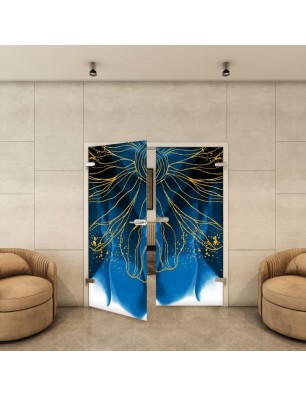 Ganzglastür - Fotoprint Model 77 für ein modernes Zuhause