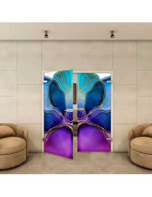 Ganzglastür - Fotoprint Model 78 für ein modernes Zuhause