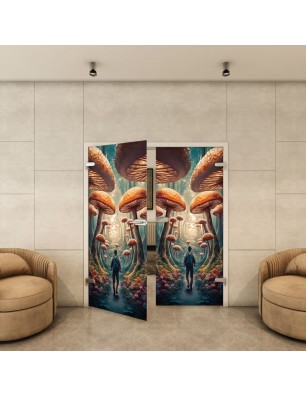 Ganzglastür - Fotoprint Model 83 für ein modernes Zuhause