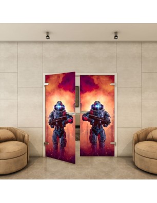 Ganzglastür - Fotoprint Model 85 für ein modernes Zuhause