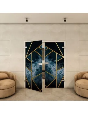 Ganzglastür - Fotoprint Model 91 für ein modernes Zuhause