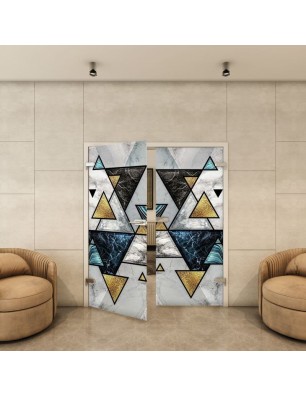 Ganzglastür - Fotoprint Model 97 für ein modernes Zuhause
