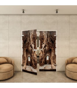Ganzglastür - Fotoprint Model 106 für ein modernes Zuhause