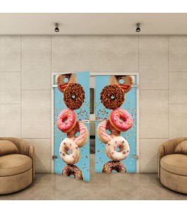 Ganzglastür - Fotoprint Model 109 für ein modernes Zuhause