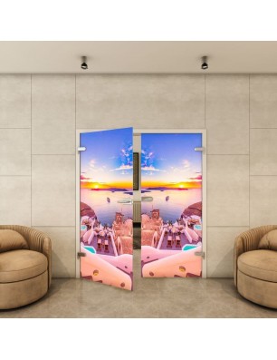 Ganzglastür - Fotoprint Model 125 für ein modernes Zuhause