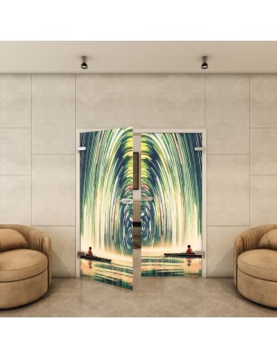 Ganzglastür - Fotoprint Model 130 für ein modernes Zuhause