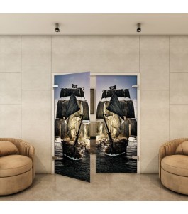 Ganzglastür - Fotoprint Model 140 für ein modernes Zuhause